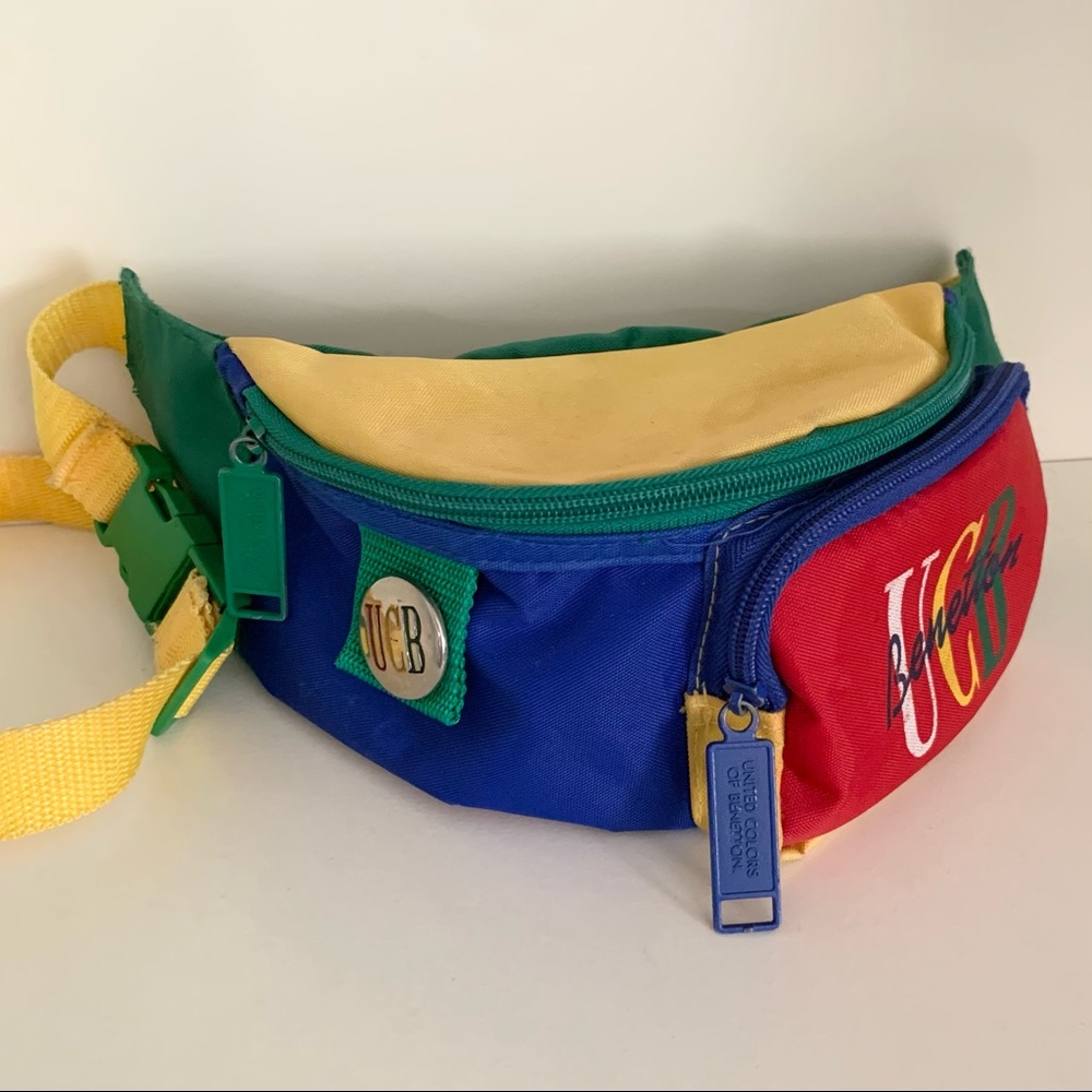 Vintage 90s United colors of Benetton waist bag